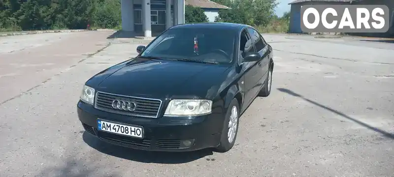 Седан Audi A6 2002 2.5 л. Ручна / Механіка обл. Житомирська, Бердичів - Фото 1/20