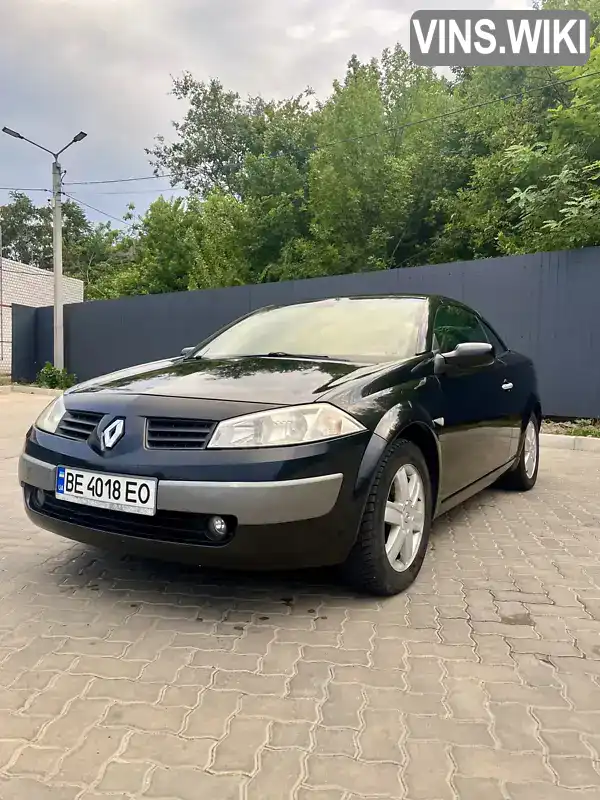 Кабриолет Renault Megane 2004 1.9 л. Ручная / Механика обл. Николаевская, Николаев - Фото 1/21