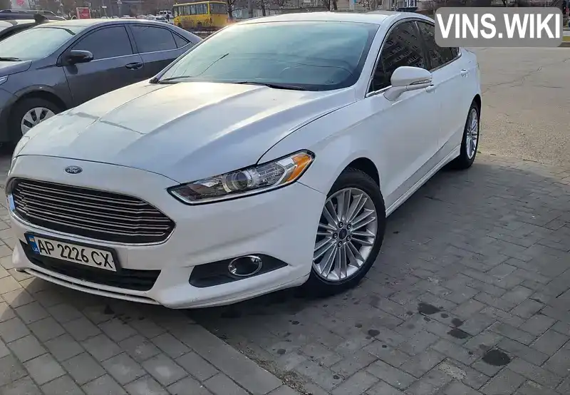 Седан Ford Fusion 2014 2 л. Автомат обл. Запорізька, Запоріжжя - Фото 1/21