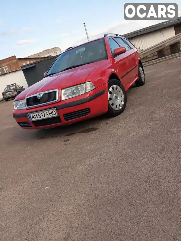 Універсал Skoda Octavia 2004 1.9 л. Ручна / Механіка обл. Житомирська, Коростень - Фото 1/21