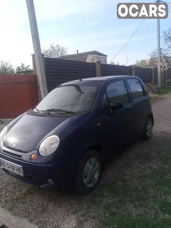 Хетчбек Daewoo Matiz 2007 1 л. Ручна / Механіка обл. Миколаївська, Первомайськ - Фото 1/5