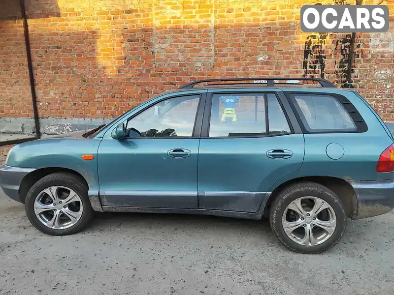 Позашляховик / Кросовер Hyundai Santa FE 2002 2.35 л. Ручна / Механіка обл. Сумська, Охтирка - Фото 1/4