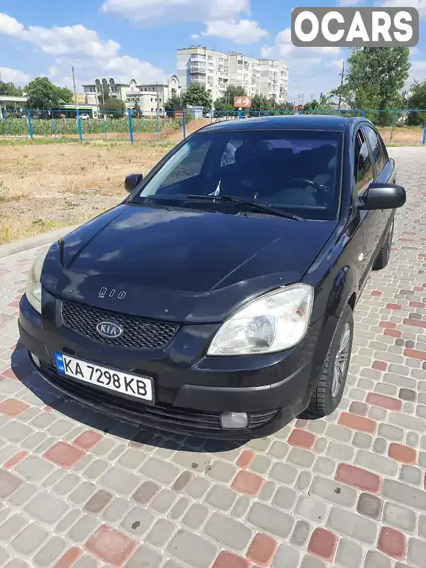 Седан Kia Rio 2006 1.34 л. Автомат обл. Кіровоградська, Кропивницький (Кіровоград) - Фото 1/8