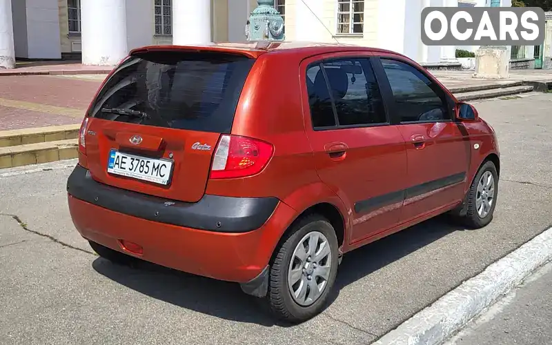 Хетчбек Hyundai Getz 2007 1.4 л. Автомат обл. Дніпропетровська, Жовті Води - Фото 1/17