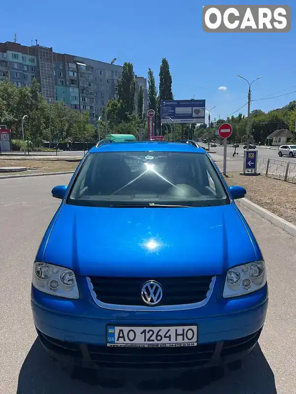 Мінівен Volkswagen Touran 2003 null_content л. Ручна / Механіка обл. Черкаська, Черкаси - Фото 1/12