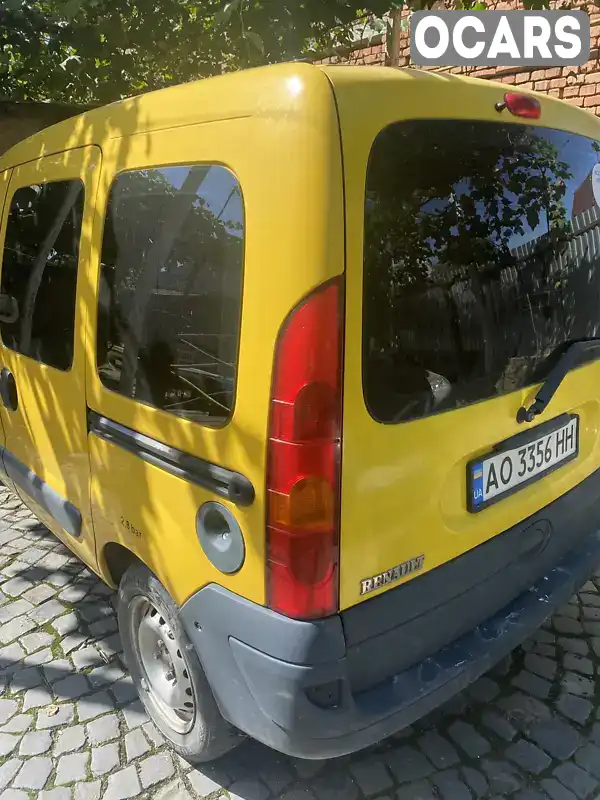 Мінівен Renault Kangoo 2003 1.9 л. Ручна / Механіка обл. Закарпатська, Виноградів - Фото 1/4