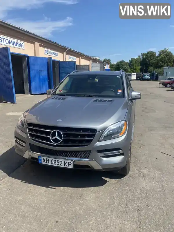 Позашляховик / Кросовер Mercedes-Benz M-Class 2012 2.99 л. Автомат обл. Вінницька, Жмеринка - Фото 1/21