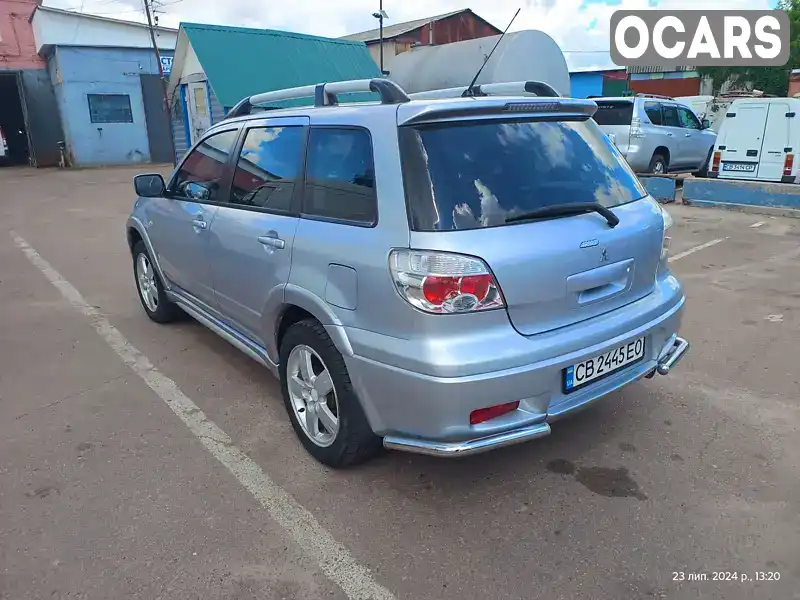 Позашляховик / Кросовер Mitsubishi Outlander 2007 2.38 л. Автомат обл. Чернігівська, Ніжин - Фото 1/10