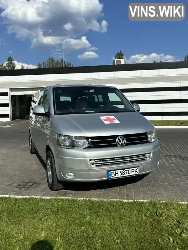 Мінівен Volkswagen Caravelle 2010 1.97 л. Ручна / Механіка обл. Одеська, Одеса - Фото 1/21