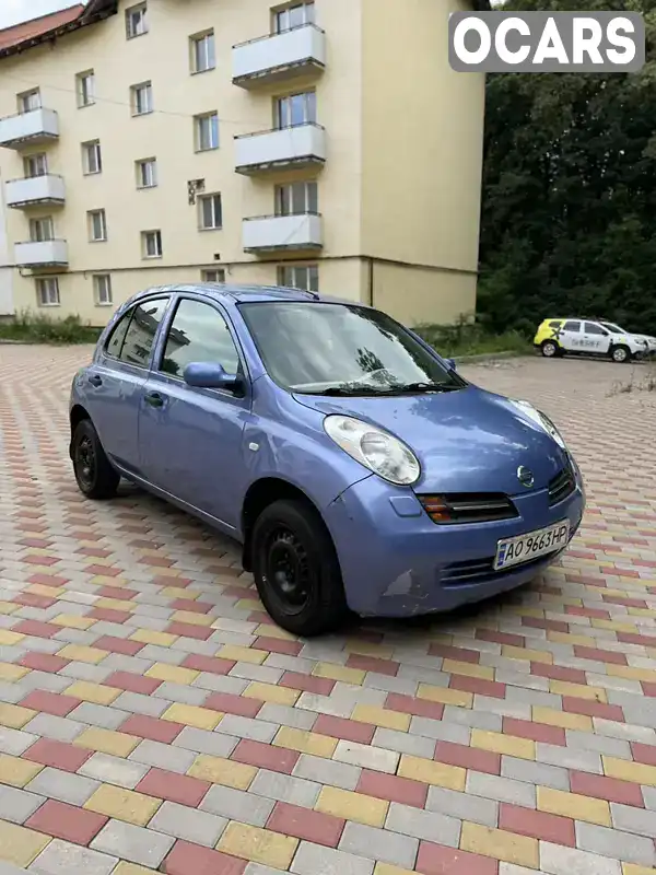 Хетчбек Nissan Micra 2005 1.2 л. Автомат обл. Закарпатська, Ужгород - Фото 1/20