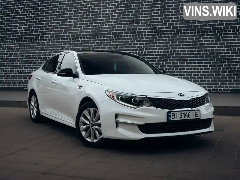 Седан Kia Optima 2016 2.4 л. Автомат обл. Полтавська, Кременчук - Фото 1/20