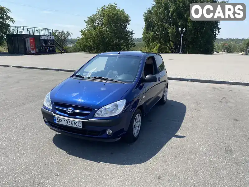 Хэтчбек Hyundai Getz 2008 1.1 л. Ручная / Механика обл. Запорожская, Запорожье - Фото 1/21