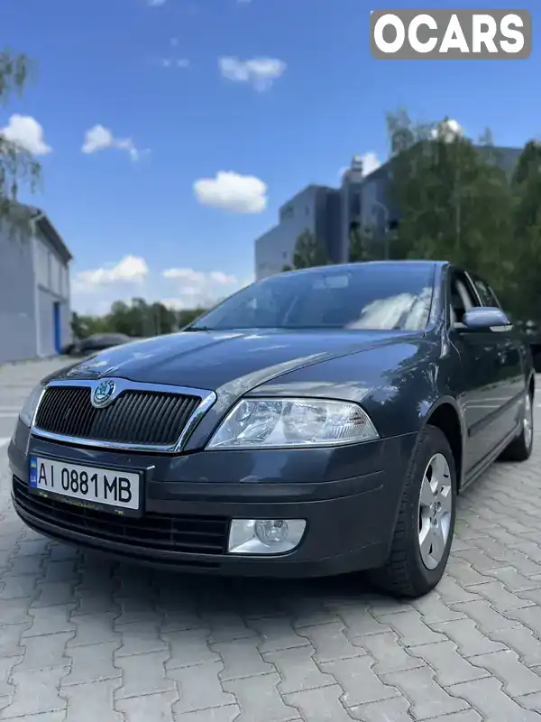 Ліфтбек Skoda Octavia 2008 1.6 л. Ручна / Механіка обл. Київська, Вишневе - Фото 1/20