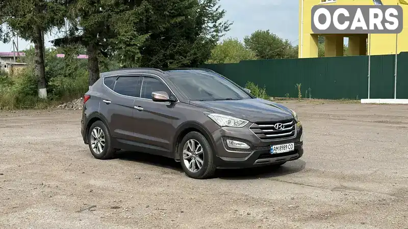 Позашляховик / Кросовер Hyundai Santa FE 2013 2.36 л. Автомат обл. Житомирська, Попільня - Фото 1/21