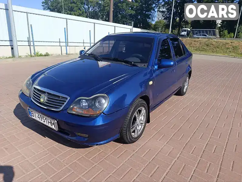 Седан Geely CK 2007 null_content л. Ручна / Механіка обл. Полтавська, Полтава - Фото 1/21