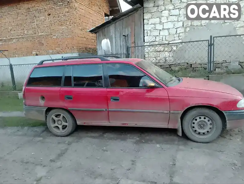 Універсал Opel Astra 1996 1.6 л. Ручна / Механіка обл. Тернопільська, Бучач - Фото 1/3