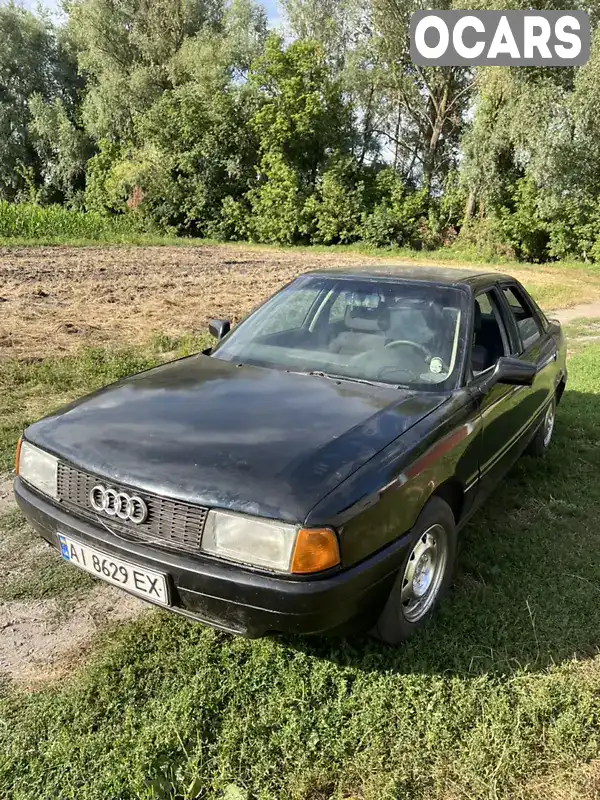 Седан Audi 80 1987 1.6 л. Ручна / Механіка обл. Полтавська, Полтава - Фото 1/7