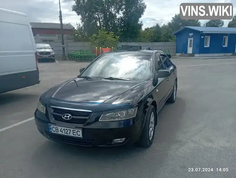 Седан Hyundai Sonata 2006 2.4 л. Ручна / Механіка обл. Чернігівська, Чернігів - Фото 1/7