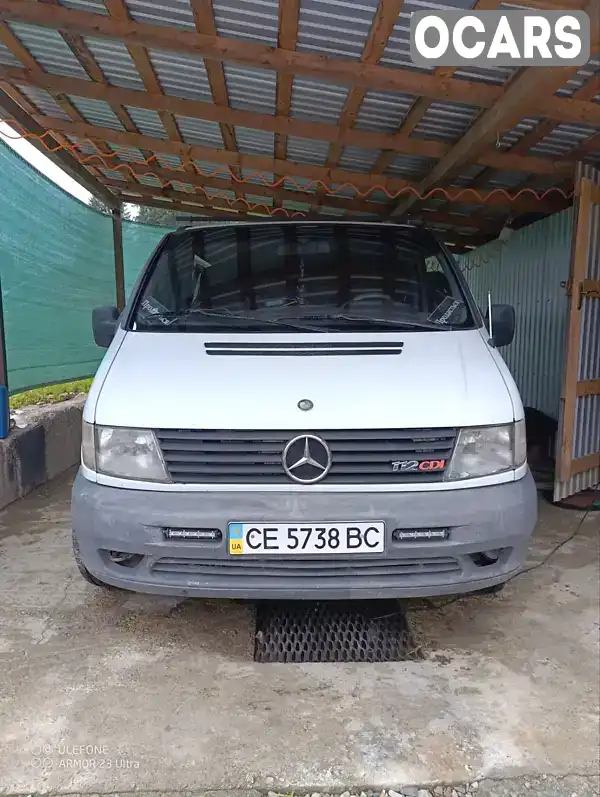 Мінівен Mercedes-Benz Vito 2001 2.15 л. Ручна / Механіка обл. Чернівецька, Вижниця - Фото 1/18