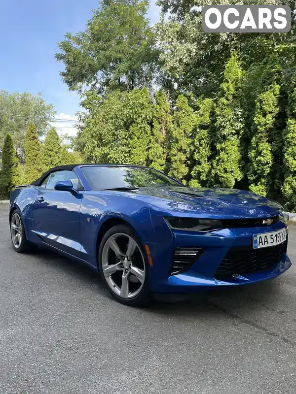 Кабриолет Chevrolet Camaro 2016 6.2 л. Автомат обл. Одесская, Одесса - Фото 1/21