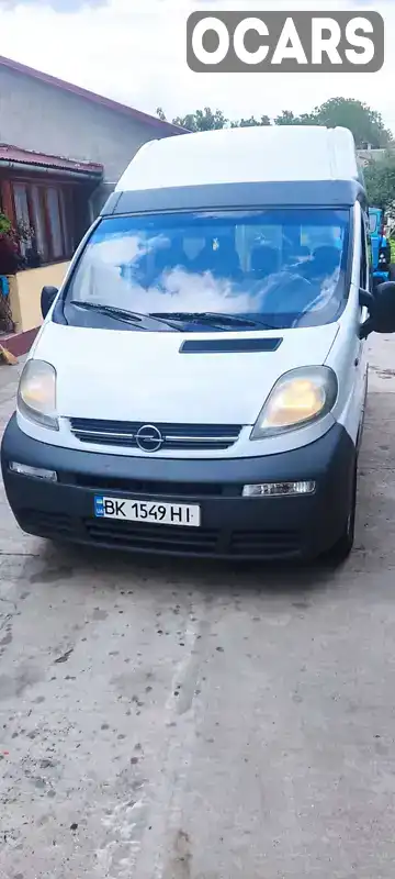 Мінівен Opel Vivaro 2006 1.87 л. Ручна / Механіка обл. Рівненська, Дубно - Фото 1/14