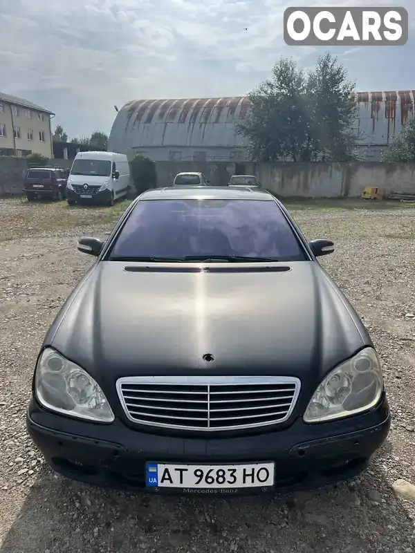 Седан Mercedes-Benz S-Class 2000 4.97 л. Автомат обл. Ивано-Франковская, Ивано-Франковск - Фото 1/14