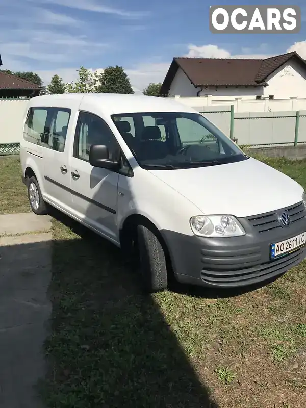 Минивэн Volkswagen Caddy 2010 1.9 л. Ручная / Механика обл. Закарпатская, Хуст - Фото 1/14