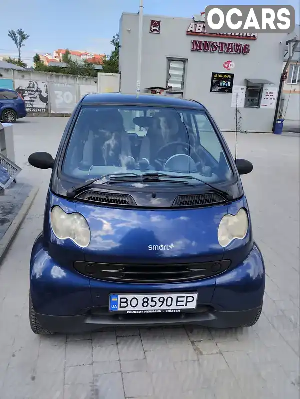 Купе Smart Fortwo 2002 0.6 л. Автомат обл. Тернопільська, Тернопіль - Фото 1/11