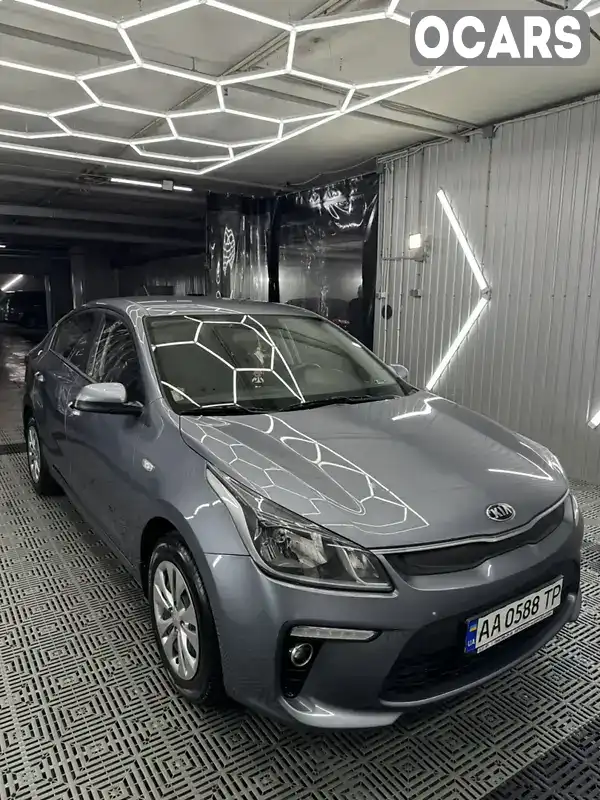 Седан Kia Rio 2018 1.59 л. Автомат обл. Київська, Київ - Фото 1/13