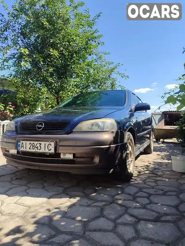 Седан Opel Astra 2002 1.36 л. Ручная / Механика обл. Киевская, Сквира - Фото 1/9