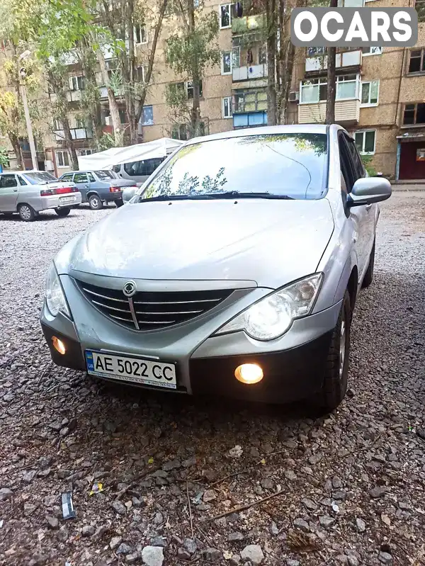 Позашляховик / Кросовер SsangYong Actyon 2007 2 л. Автомат обл. Дніпропетровська, location.city.zelenodolsk - Фото 1/8