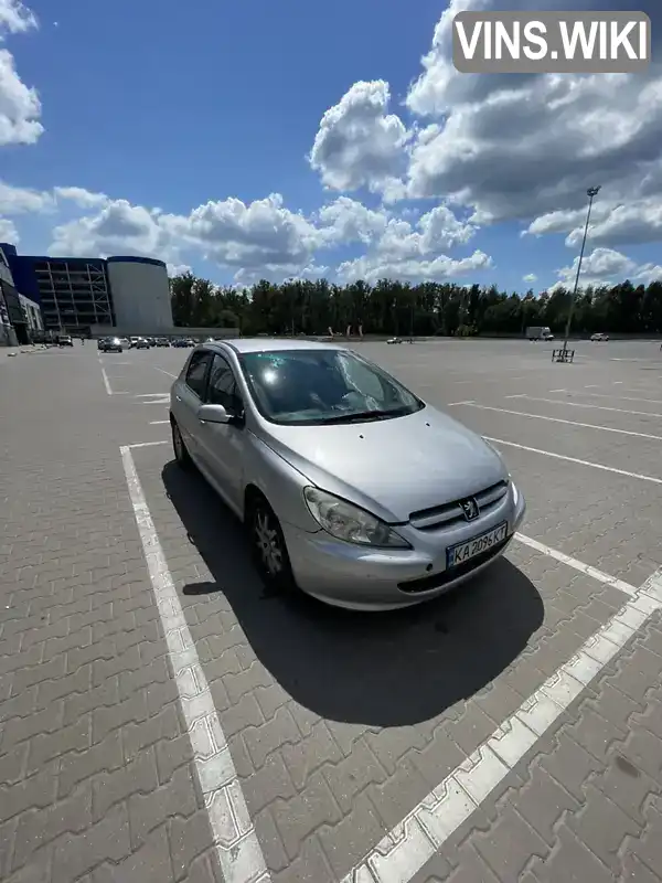 Хетчбек Peugeot 307 2002 2 л. Ручна / Механіка обл. Київська, Київ - Фото 1/9