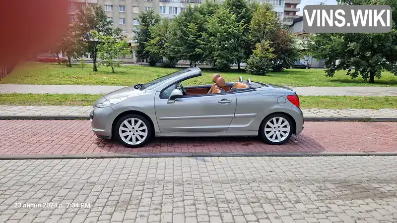 Кабріолет Peugeot 207 2009 1.6 л. Автомат обл. Львівська, Львів - Фото 1/21