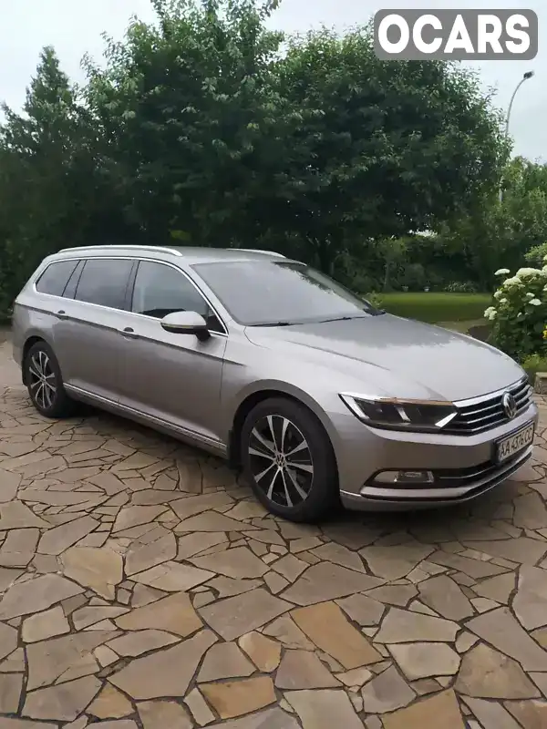 Універсал Volkswagen Passat 2017 1.6 л. Ручна / Механіка обл. Миколаївська, Южноукраїнськ - Фото 1/9