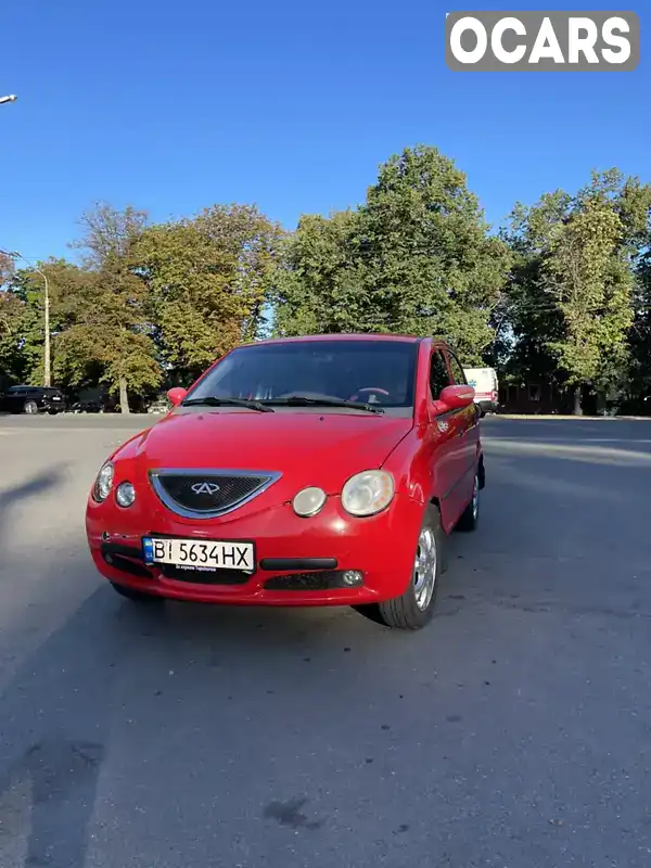 Ліфтбек Chery Jaggi 2007 1.3 л. Ручна / Механіка обл. Полтавська, Полтава - Фото 1/17