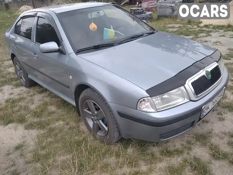 Ліфтбек Skoda Octavia 2006 1.6 л. Ручна / Механіка обл. Рівненська, Зарічне - Фото 1/9