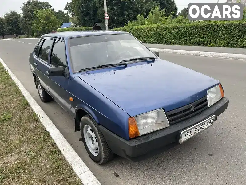 Седан ВАЗ / Lada 21099 2008 1.6 л. Ручна / Механіка обл. Хмельницька, Стара Синява - Фото 1/8