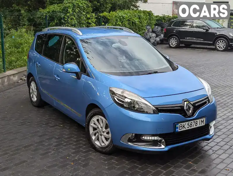 Мінівен Renault Grand Scenic 2015 1.46 л. Ручна / Механіка обл. Рівненська, Рівне - Фото 1/21