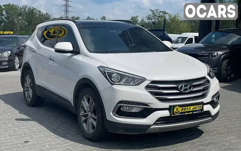 Позашляховик / Кросовер Hyundai Santa FE 2016 2 л. Автомат обл. Чернівецька, Чернівці - Фото 1/17