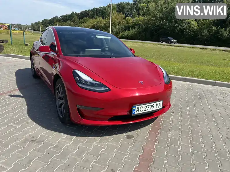 Седан Tesla Model 3 2020 null_content л. Автомат обл. Волинська, Луцьк - Фото 1/20