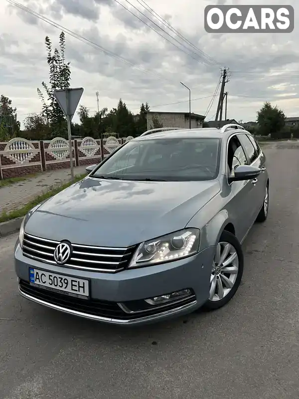 Універсал Volkswagen Passat 2012 1.97 л. Автомат обл. Волинська, Любешів - Фото 1/21