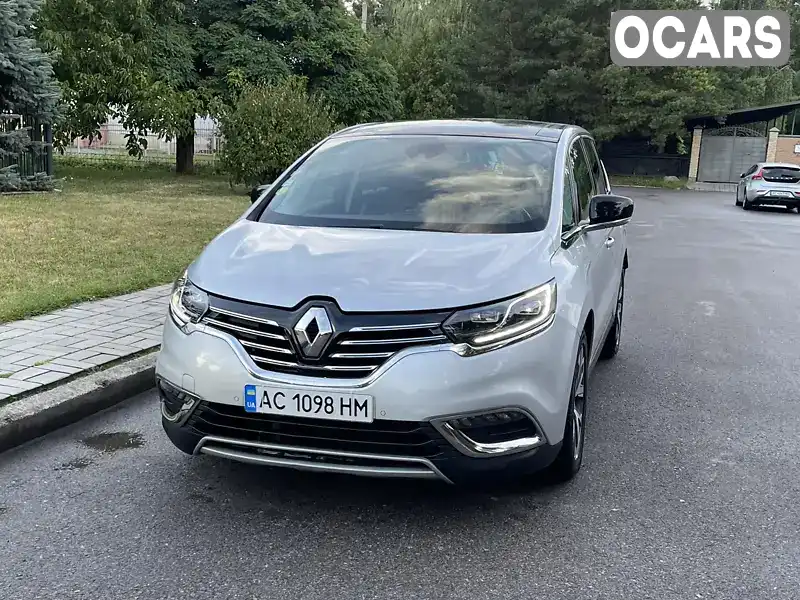 Минивэн Renault Espace 2017 1.6 л. Автомат обл. Волынская, Ковель - Фото 1/21