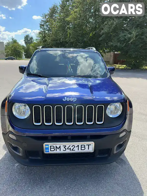 Позашляховик / Кросовер Jeep Renegade 2016 2.36 л. Автомат обл. Сумська, Шостка - Фото 1/11