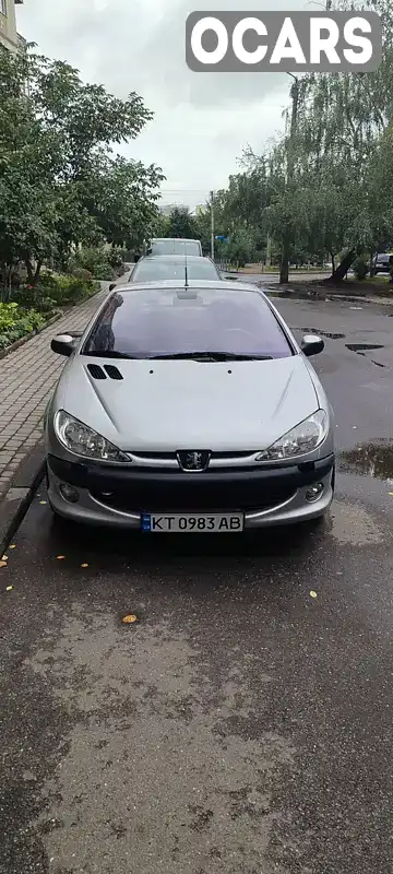 Кабриолет Peugeot 206 2002 1.59 л. Автомат обл. Ивано-Франковская, Ивано-Франковск - Фото 1/7