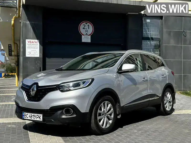 Позашляховик / Кросовер Renault Kadjar 2016 1.46 л. Автомат обл. Львівська, Львів - Фото 1/21