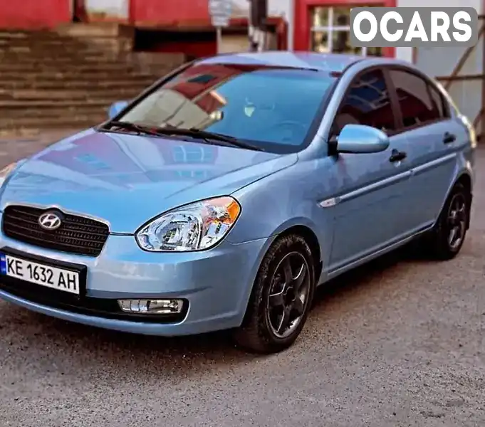 Седан Hyundai Accent 2008 1.4 л. Автомат обл. Дніпропетровська, Дніпро (Дніпропетровськ) - Фото 1/9