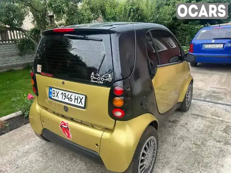 Купе Smart Fortwo 1999 0.6 л. Автомат обл. Хмельницька, Старокостянтинів - Фото 1/8