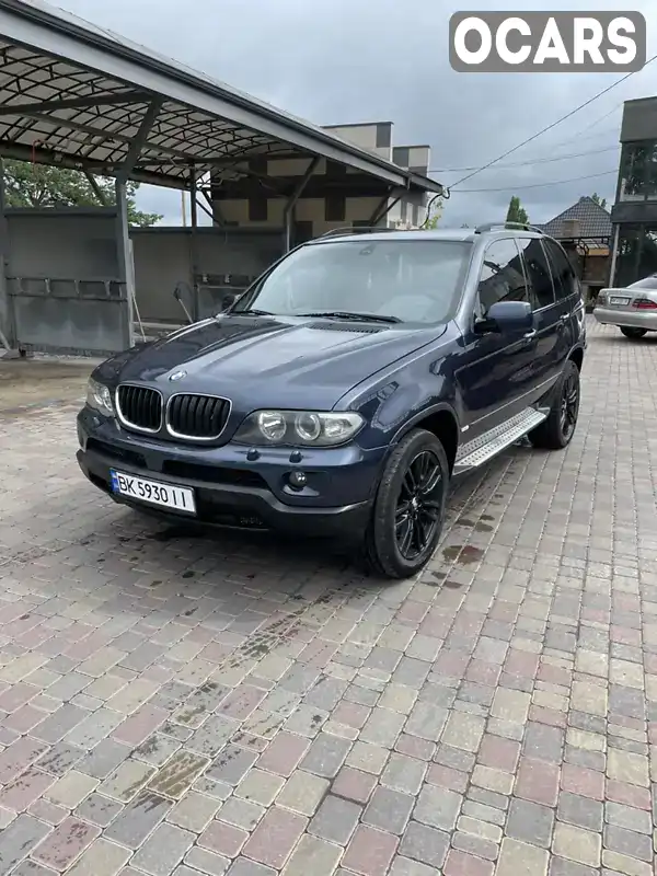 Позашляховик / Кросовер BMW X5 2004 3 л. Автомат обл. Рівненська, Володимирець - Фото 1/9