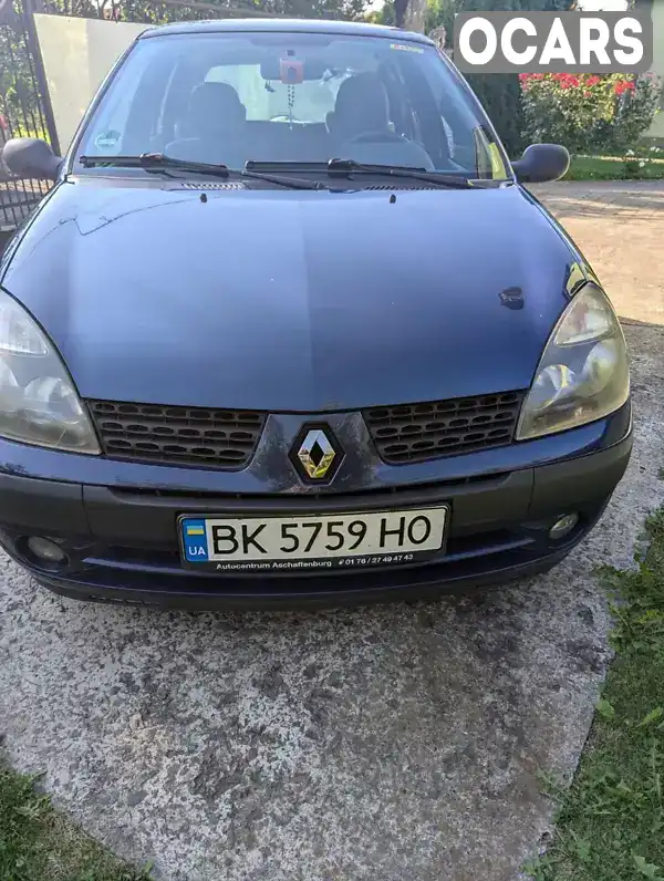 Хетчбек Renault Clio 2003 1.4 л. Автомат обл. Рівненська, Рівне - Фото 1/14