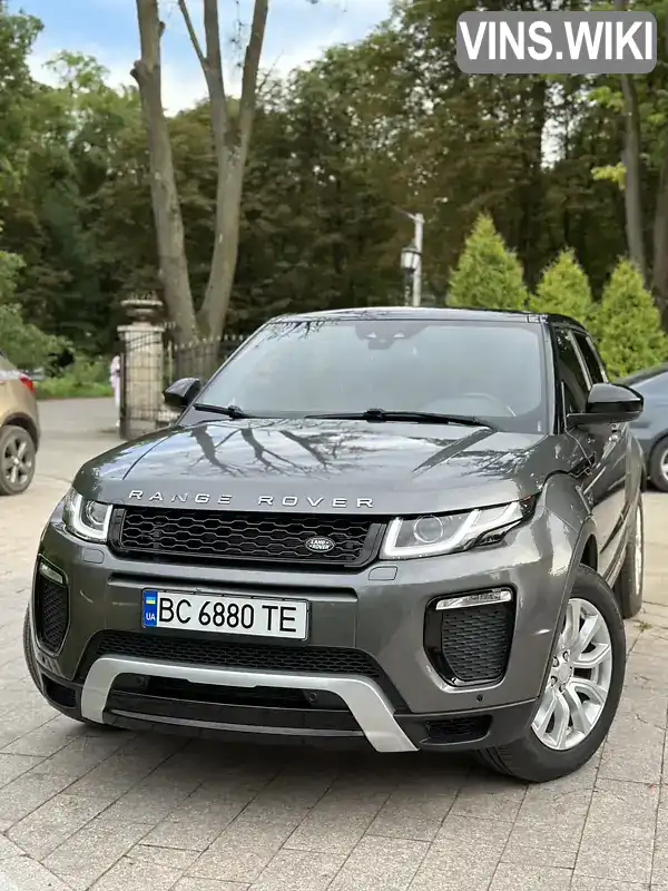 Позашляховик / Кросовер Land Rover Range Rover Evoque 2018 2 л. Автомат обл. Львівська, Львів - Фото 1/21